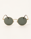 The Monday round metal sunglasses on off-white background
